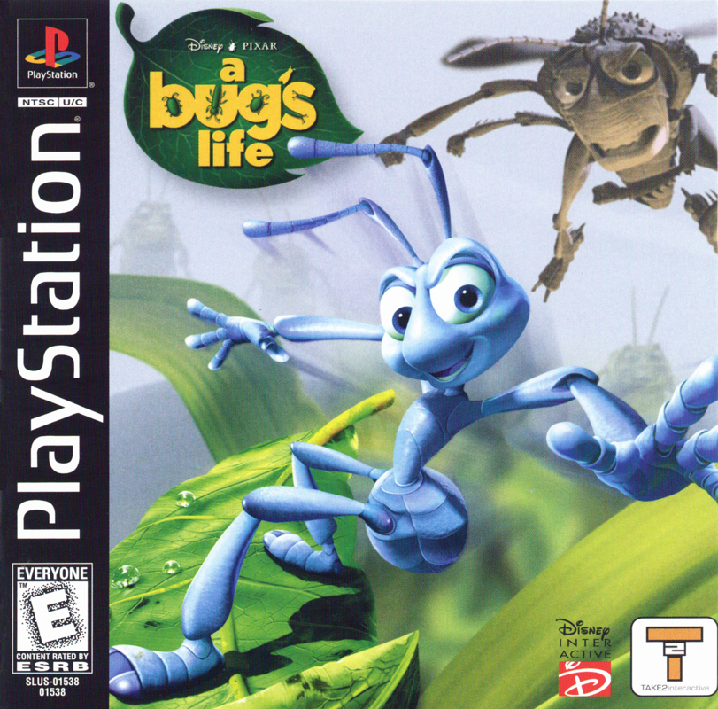 A Bug's Life box art for Playstation